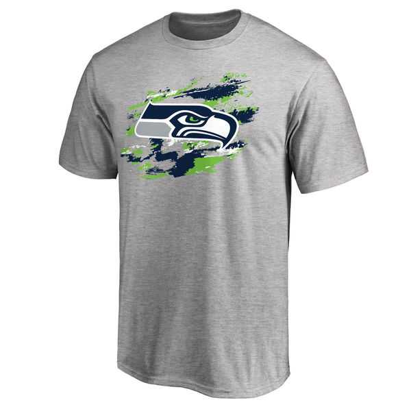 Men's Seattle Seahawks NFL Pro Line True Color T-Shirt Heathered Gray,We sell and wholesale Men's Seattle Seahawks NFL Pro Line True Color T-Shirt Heathered Gray on line form chian!